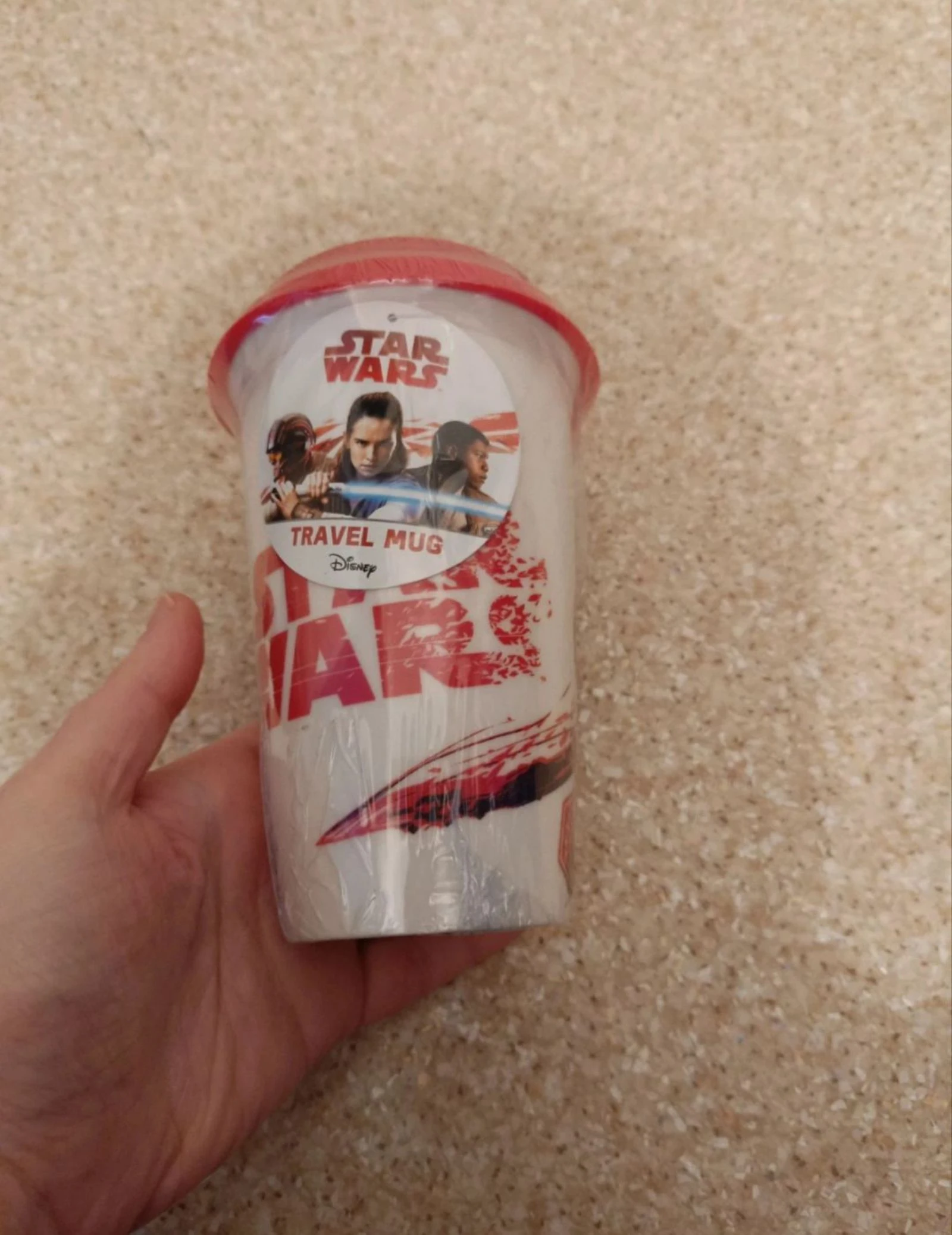 Mug de voyage / Tasse Star Wars Rey & Garde Prétorien – NEUF Sous Blister